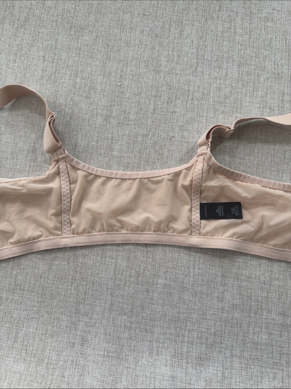Understance Adina Spacer Air Wireless Bra Unlined Nude Champagne size 48D - Picture 6 of 10
